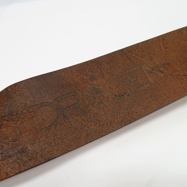 実際に弊社で買取させて頂いたHYDROGEN/ハイドロゲン スカルバックル レザーベルト/110の画像 2枚目