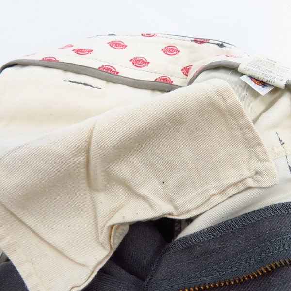 実際に弊社で買取させて頂いたDickies/ディッキーズ クロップドパンツ グレー系 Sの画像 5枚目