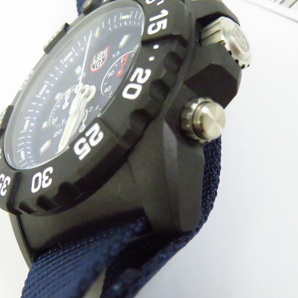 実際に弊社で買取させて頂いたLUMINOX/ルミノックス NAVY SEAL CHRONOGRAPH 3580 SERIES/ネイビーシール クロノグラフ クォーツ/ウォッチ Ref.3583の画像 4枚目