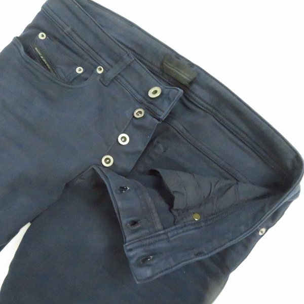 実際に弊社で買取させて頂いたDIESEL BLACK GOLD/ディーゼルブラックゴールド ボタンフライ レザーパッチ TYPE-2614 デニムパンツ/29の画像 2枚目