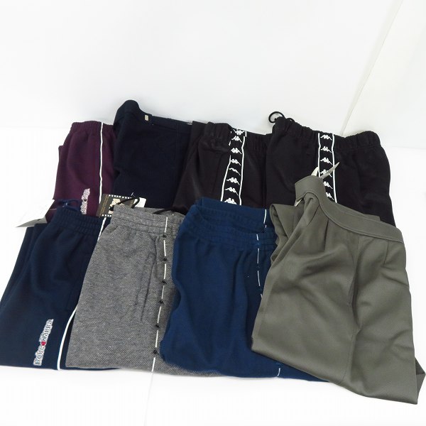 実際に弊社で買取させて頂いた【未使用】Kappa/カッパ スポーツウェア ロングパンツ 8点セット