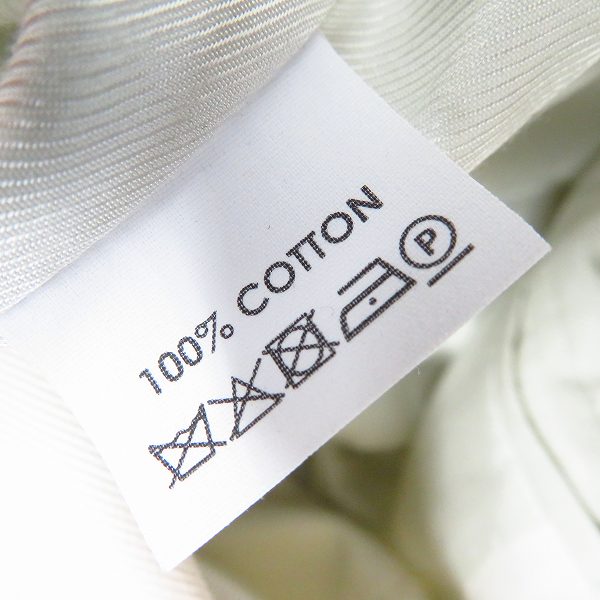 実際に弊社で買取させて頂いたDRIES VAN NOTEN/ドリス ヴァンノッテン コットン地 ロングコート ホワイト Size：50の画像 3枚目