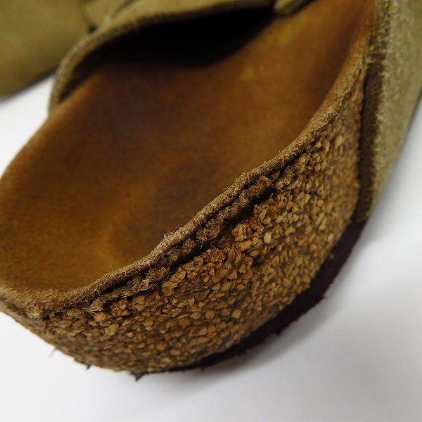 実際に弊社で買取させて頂いたBIRKENSTOCK/ビルケンシュトック BOSTON/ボストン スウェードレザーサンダル/27  の画像 6枚目
