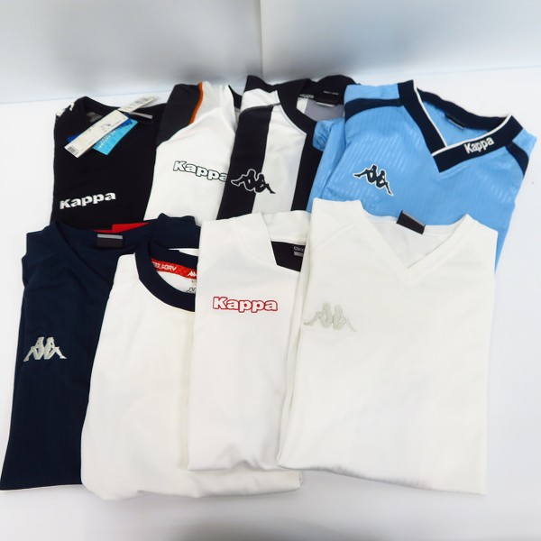 実際に弊社で買取させて頂いたKappa/カッパ 半袖 プラクティスシャツ/トレーニングシャツ L/8点セット