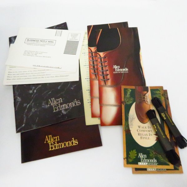 実際に弊社で買取させて頂いたAllen Edmonds/アレンエドモンズ ストレートチップ レザーシューズ 5855/6Eの画像 7枚目