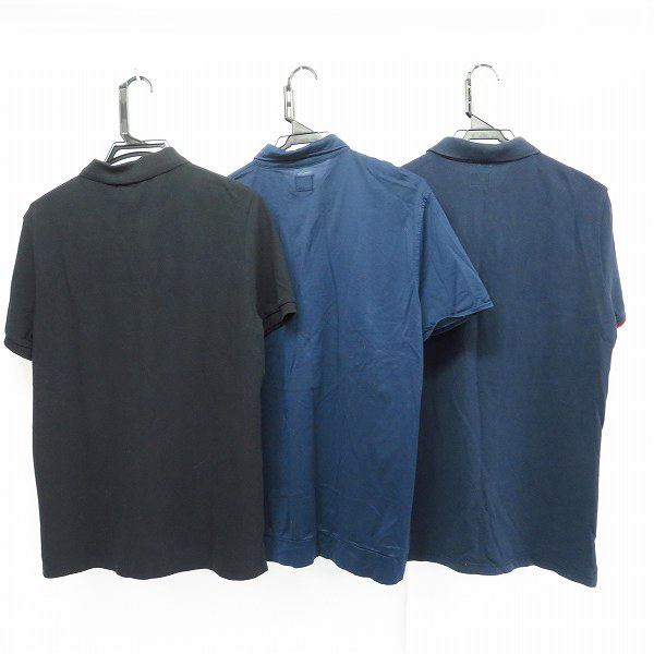 実際に弊社で買取させて頂いたC.P.COMPANY/シーピーカンパニー 半袖 ポロシャツ/M L 3点セットの画像 1枚目