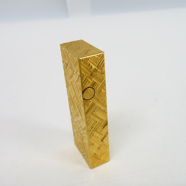 実際に弊社で買取させて頂いたdunhill/ダンヒル スリム ローラー ガスライター ゴールドの画像 2枚目