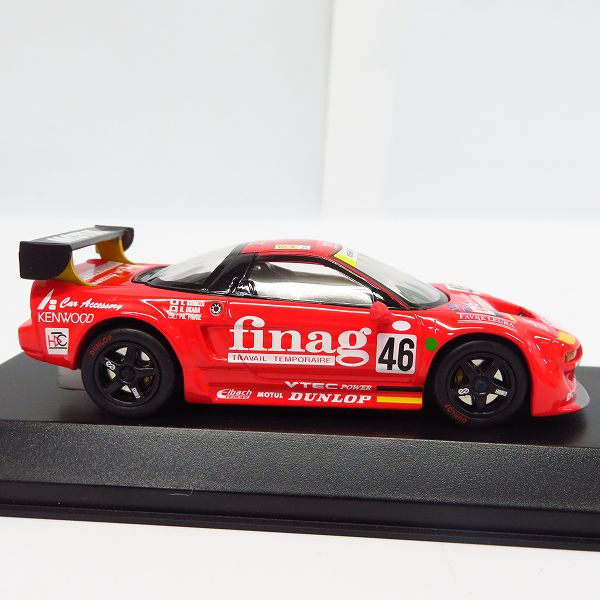 実際に弊社で買取させて頂いたKYOSHO/京商 1/431994 HONDA/ホンダ  NSX Le Mans/ルマン クレマー ミニカー/K03710A の画像 3枚目