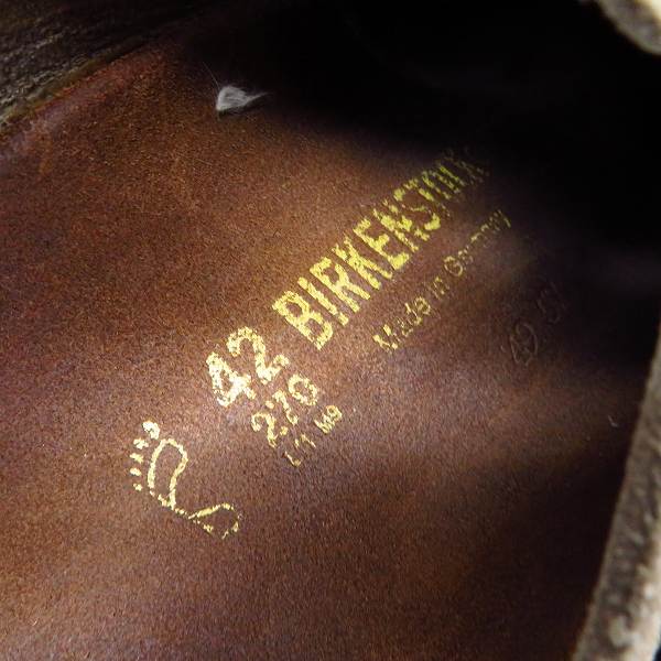 実際に弊社で買取させて頂いたBIRKENSTOCK/ビルケンシュトック BOSTON/ボストン スウェードレザーサンダル/27  の画像 5枚目