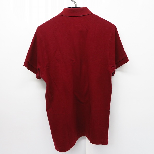 実際に弊社で買取させて頂いたBURBERRY LONDON/バーバリーロンドン ホース刺繍/チェック柄切替 スリムフィットポロシャツ Mの画像 1枚目