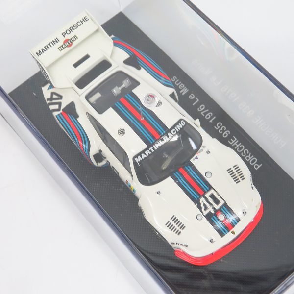 実際に弊社で買取させて頂いたEBBRO/エブロ 1/43 1975 PORSCHE/ポルシェ Le Mans/ルマン ミニカー/768の画像 4枚目