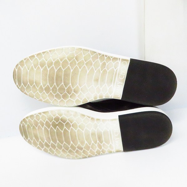 実際に弊社で買取させて頂いたJIMMY CHOO/ジミーチュウ 132GROVE スタースタッズ スリッポン/シューズ 43の画像 2枚目