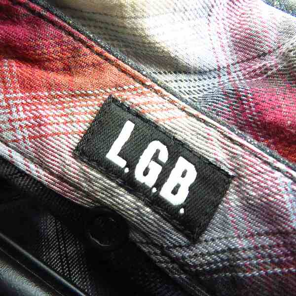 実際に弊社で買取させて頂いたLGB/ルグランブルー SHIRT-G/M チェック ウエスタン フランネルシャツ 1の画像 2枚目