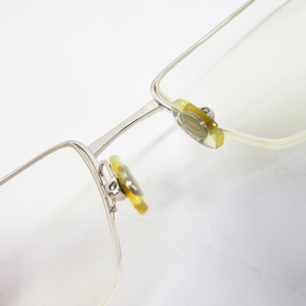 実際に弊社で買取させて頂いたCartier/カルティエ 眼鏡/メガネフレーム ハーフリムの画像 3枚目