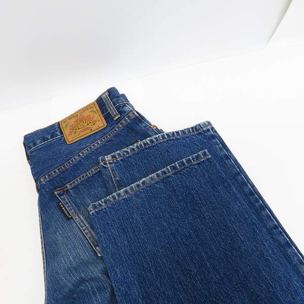 実際に弊社で買取させて頂いたHOLLYWOOD RANCH MARKET/ハリウッド ランチ マーケット ストレートデニムパンツ/33の画像 7枚目