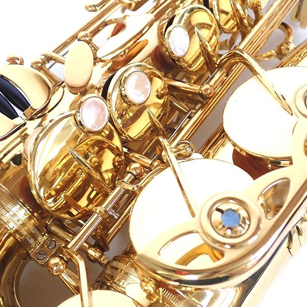 実際に弊社で買取させて頂いた★YANAGISAWA/ヤナギサワ アルトサックス A-901Ⅱ/2 彫刻有り ハードケース付の画像 6枚目