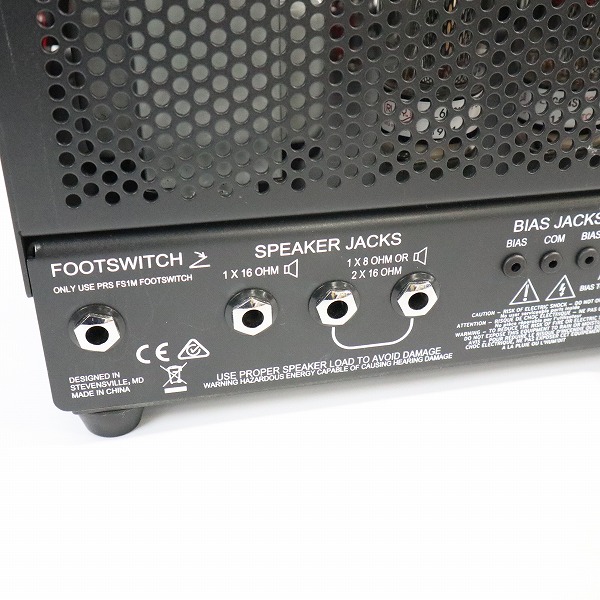 実際に弊社で買取させて頂いた★【通電確認済み】PRS Paul Reed Smith MT15 Mark Tremonti シグネチャーモデル 15W ギターアンプ ヘッドアンプの画像 5枚目