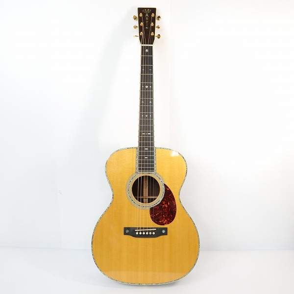 実際に弊社で買取させて頂いた★Martin/マーティン OM-42 2001年製 アコースティックギター ハードケース付きの画像 1枚目