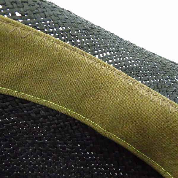 実際に弊社で買取させて頂いたCA4LA/カシラ ブラック/ブラウン 中折れハットの画像 5枚目