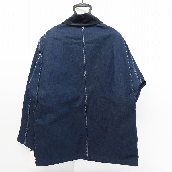 実際に弊社で買取させて頂いた【未使用】Dickies/ディッキーズ  DENIM CHORE COAT デニムジャケット/コート 3494NB/Mの画像 1枚目