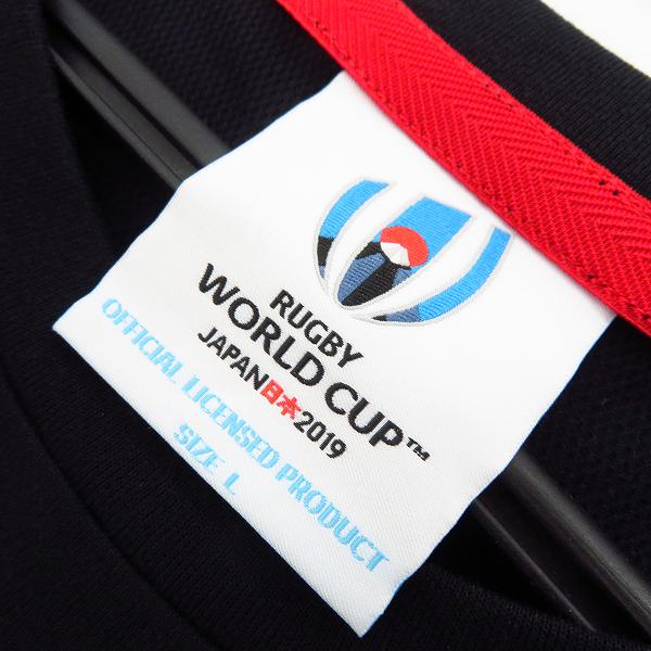 実際に弊社で買取させて頂いた【未使用】CANTERBURY/カンタベリー RWC2019 JAPAN L/S TEE VWT 49520/Lの画像 2枚目