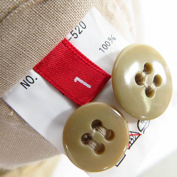 実際に弊社で買取させて頂いたBLUEBLUE/ブルーブルー コットンチノパンツ/1の画像 4枚目