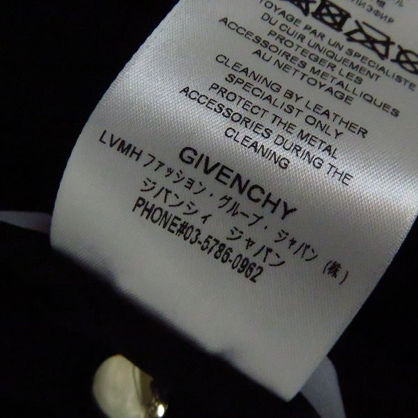 実際に弊社で買取させて頂いた【JPタグ】GIVENCHY/ジバンシィ 19AW ネオプレン&レザー フードジャケット BM00CB60DH/46の画像 6枚目