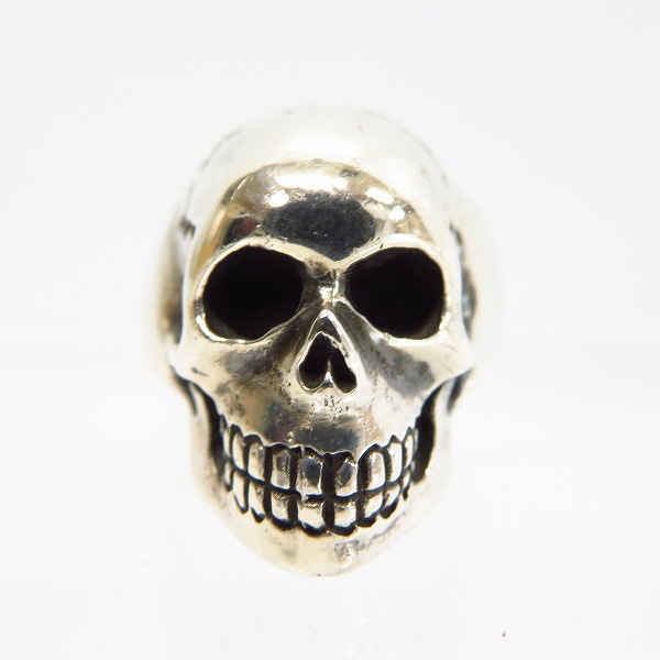 実際に弊社で買取させて頂いたSTANLEY GUESS/スタンリーゲス エクストララージスカルリング 21号の画像 1枚目