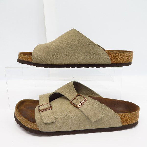 実際に弊社で買取させて頂いたBIRKENSTOK/ビルケンシュトック チューリッヒ スエード/27.0の画像 3枚目