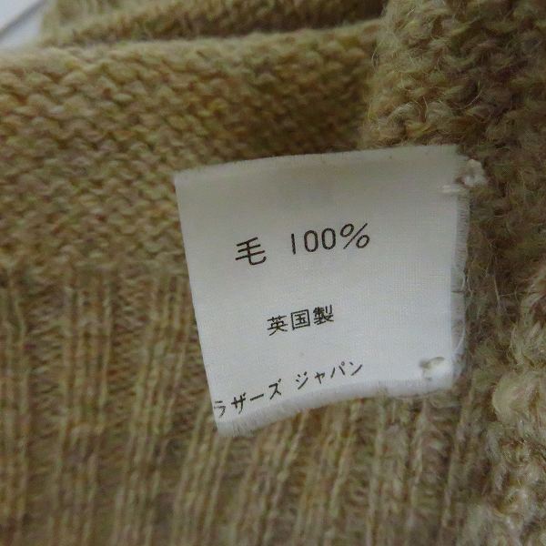 実際に弊社で買取させて頂いたBROOKS BROTHERS/ブルックスブラザーズ シェトランドウール ニットセーター 38の画像 3枚目