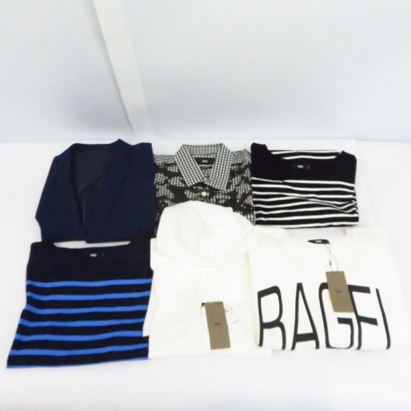 実際に弊社で買取させて頂いた【未使用含む】HARE/ハレ 長袖/半袖 シャツ カットソー トレーナー ジャケット等 S/M 6点セット