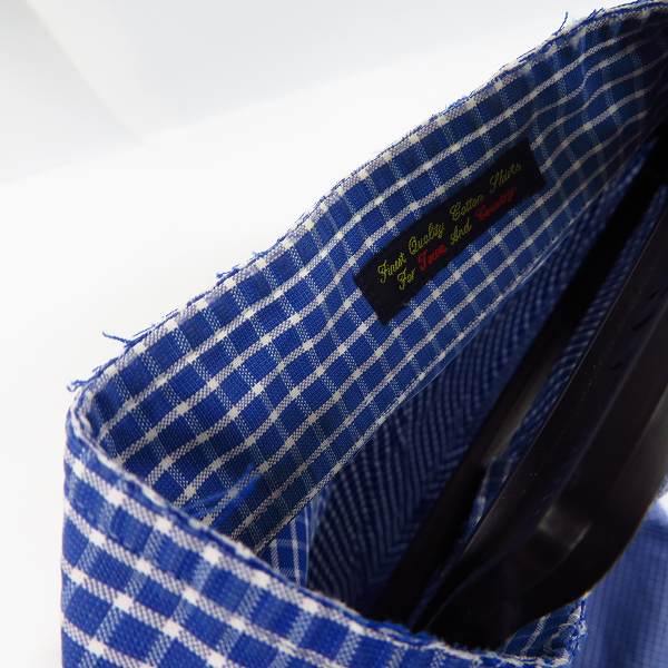 実際に弊社で買取させて頂いたBURBERRY LONDON/バーバリーロンドン チェック柄長袖シャツ Lの画像 6枚目