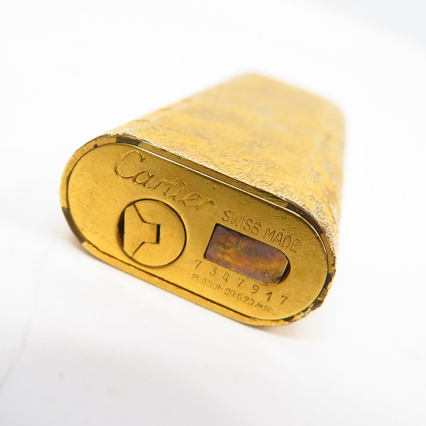 実際に弊社で買取させて頂いたCartier/カルティエ ローラー ガスライター ゴールドの画像 3枚目