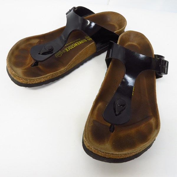 実際に弊社で買取させて頂いた【難有】BIRKENSTOCK/ビルケンシュトック レザーサンダル/26