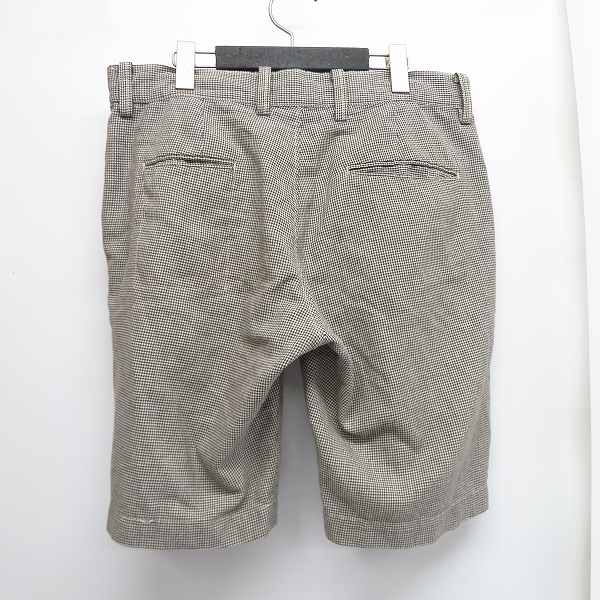 実際に弊社で買取させて頂いたuniform experiment/ユニフォームエクスペリメント 千鳥格子柄 ハーフパンツ UE-110028 Size：3の画像 1枚目