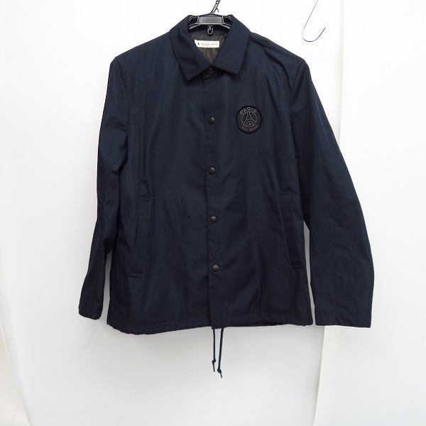 実際に弊社で買取させて頂いた EDIFICE/エディフィス PARIS SAINT GERMAIN/パリ サンジェルマン  PSG 別注 コーチ ジャケット 18-011-310/M