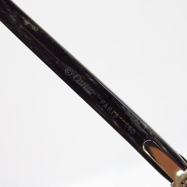 実際に弊社で買取させて頂いたCartier/カルティエ 眼鏡/メガネフレーム ハーフリムの画像 5枚目