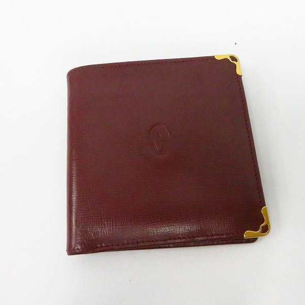 実際に弊社で買取させて頂いたCartier/カルティエ マストライン 2つ折り 財布/ウォレット