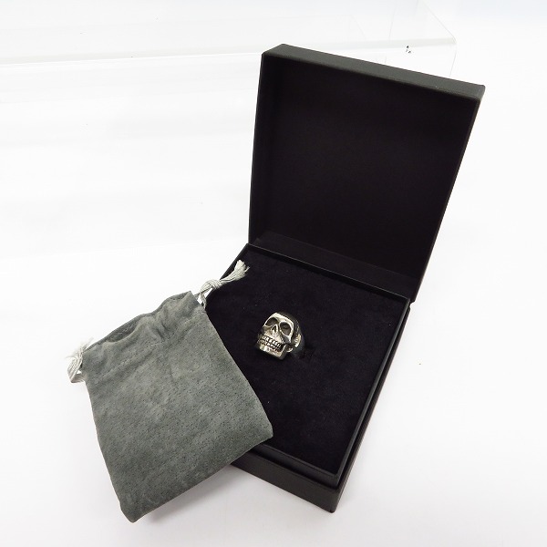 実際に弊社で買取させて頂いたSTANLEY GUESS/スタンリーゲス エクストララージスカルリング 21号の画像 9枚目