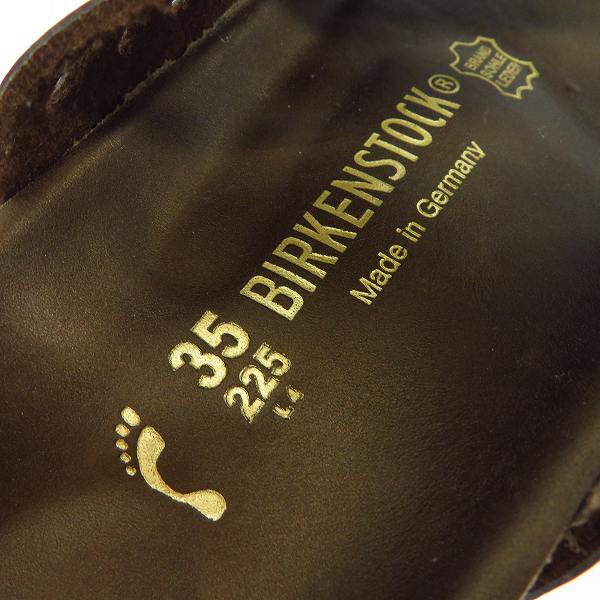 実際に弊社で買取させて頂いたBIRKENSTOCK/ビルケンシュトック レディース サンダル ブラウン35/22.5の画像 4枚目