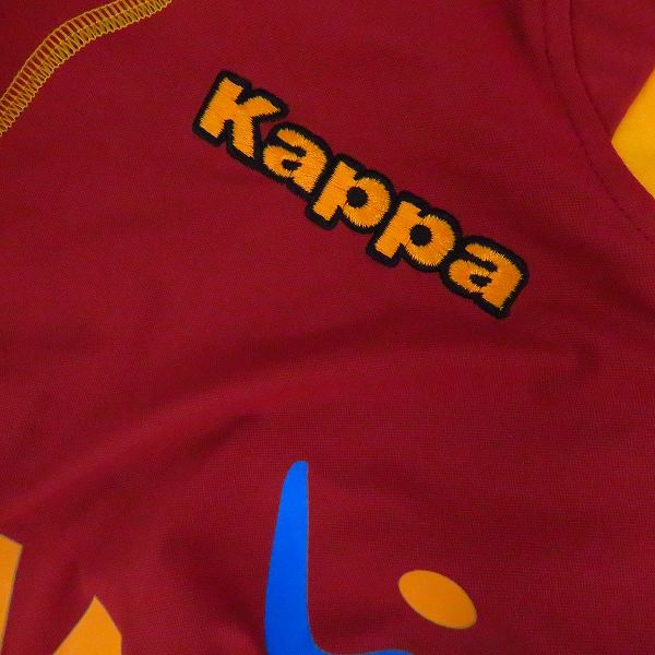実際に弊社で買取させて頂いた【未使用含む】NIKE/ナイキ Kappa/カッパ ASローマ ホームユニフォーム トッティ L/他 2点セットの画像 4枚目
