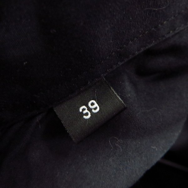 実際に弊社で買取させて頂いた【JPタグ】GIVENCHY/ジバンシー 襟メタル装飾 長袖ドレスシャツ 14W 6310 351/39の画像 5枚目