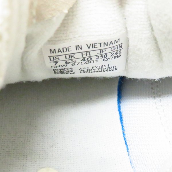 実際に弊社で買取させて頂いたadidas×IENA/アディダス×イエナ 20SS  EDIFICE スーパーコート FX1031/25.0の画像 5枚目