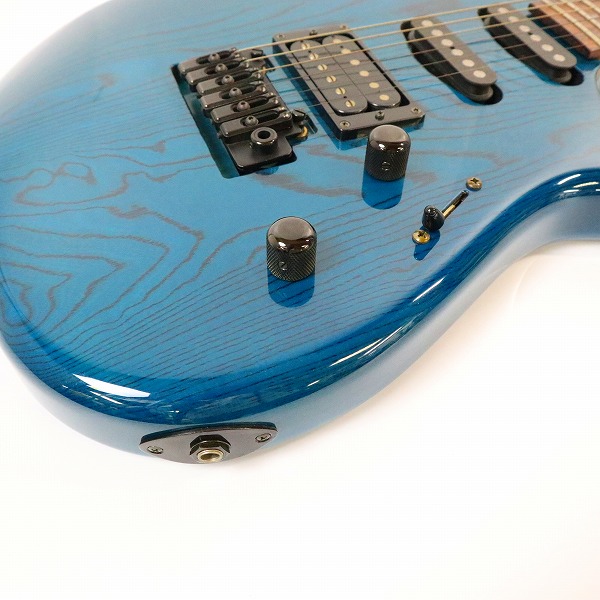 実際に弊社で買取させて頂いた★ESP/イーエスピー the mirage ディンキータイプ S-S-H エレキギター ソフトケース付きの画像 5枚目