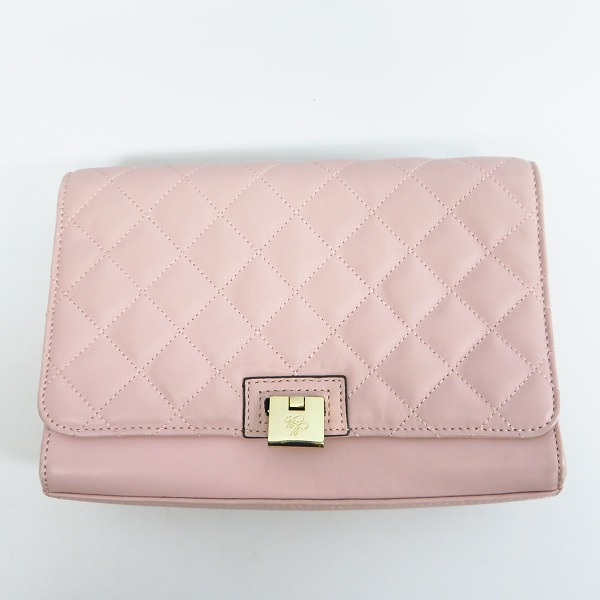 実際に弊社で買取させて頂いたBROOKS BROTHERS/ブルックスブラザーズ キルティング レザー チェーンミニショルダーバッグ