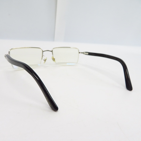 実際に弊社で買取させて頂いたCartier/カルティエ 眼鏡/メガネフレーム ハーフリムの画像 1枚目