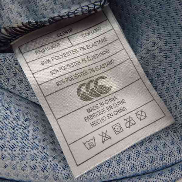 実際に弊社で買取させて頂いたCANTERBURY/カンタベリー イングランド代表 レプリカオルタネートジャージー/Sの画像 3枚目