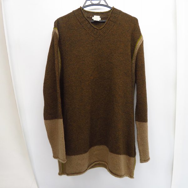 実際に弊社で買取させて頂いたDRIES VAN NOTEN/ドリスヴァンノッテン モヘア混 ウールセーター/M
