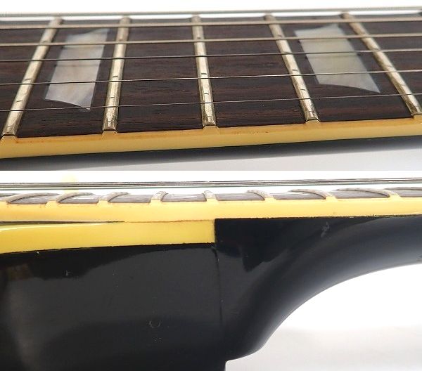 実際に弊社で買取させて頂いた★Greco/グレコ レスポールスタンダードType バダスタイプブリッジ搭載 1977年製 ジャパンビンテージ ハードケース付の画像 3枚目