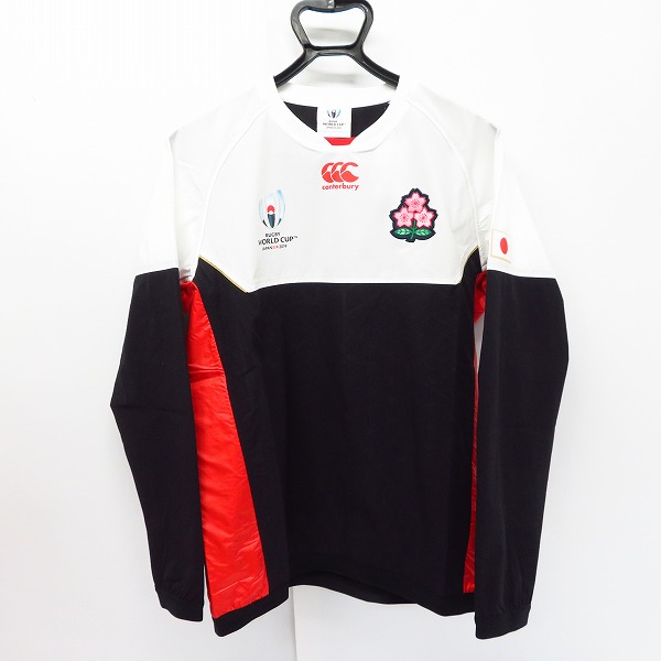 実際に弊社で買取させて頂いた【未使用】CANTERBURY/カンタベリー RWC2019 JAPAN PRACTICE PULLOVER VWT79540/L